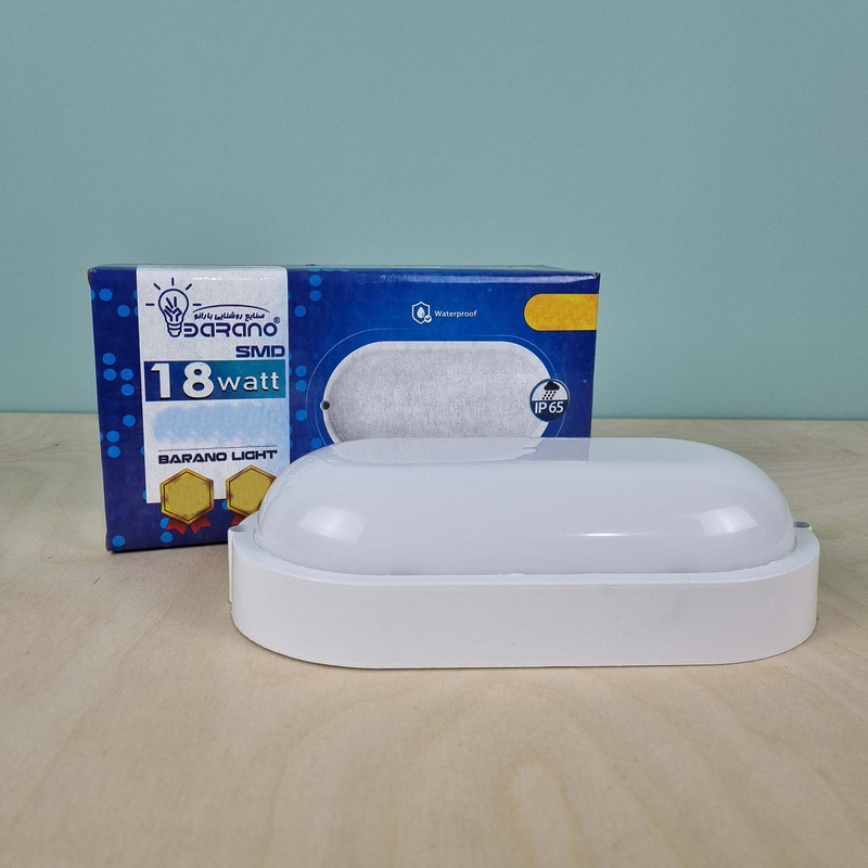 پنل ال ای دی 18 وات بارانو مدل ضد آب IP65