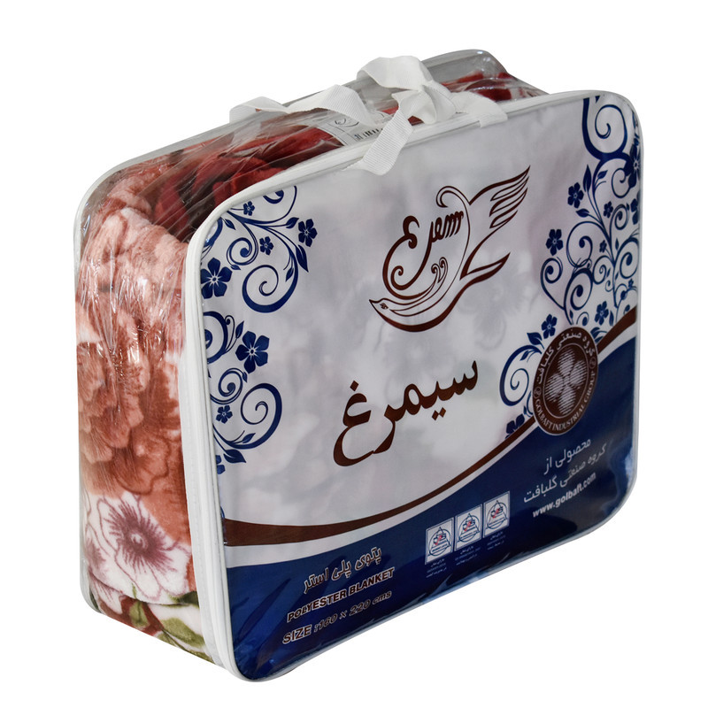 پتو گلبافت مدل 12715 سایز 160x220 سانتی متر