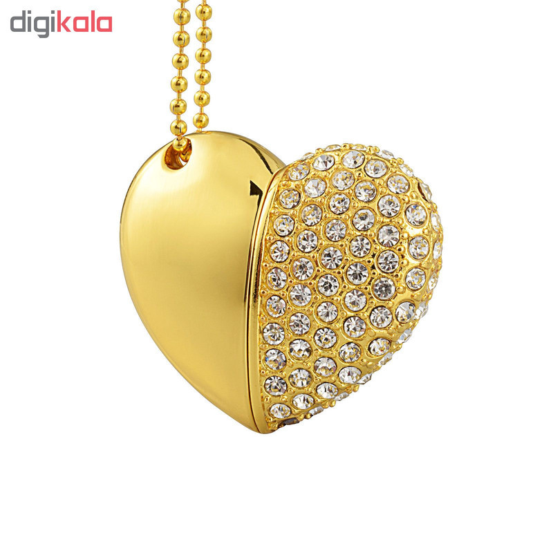 فلش مموری مدل heart6004 ظرفیت 16 گیگابایت