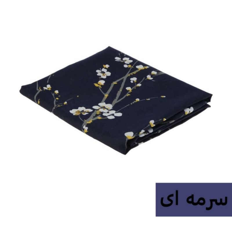 سرویس ملحفه طرح شکوفه کد 180 دو نفره سه تکه
