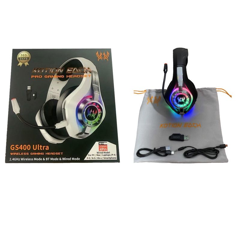 هدست مخصوص بازی بی سیم کوشن ایچ مدل GS400 ULTRA 7.1 Surround
