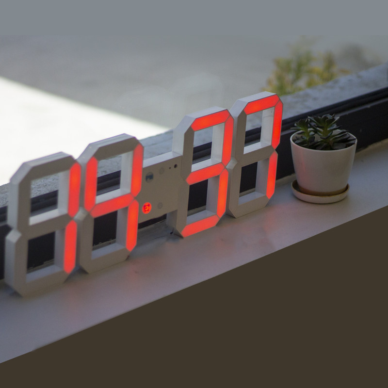 ساعت دیواری مدل دیجیتالی هامین RGB