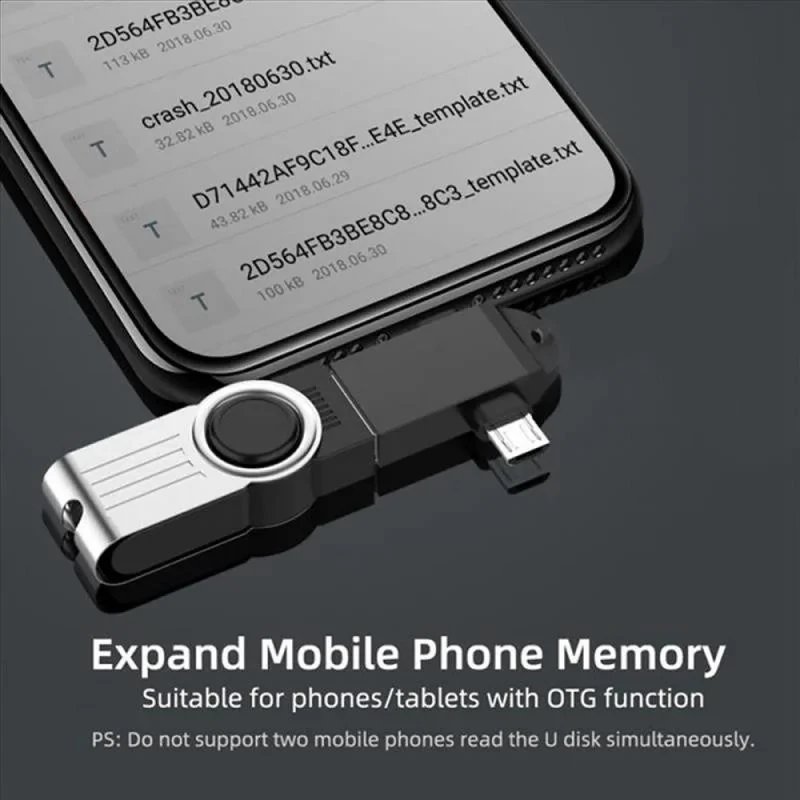 مبدل OTG به USB-C و microUSB مدل On The Go