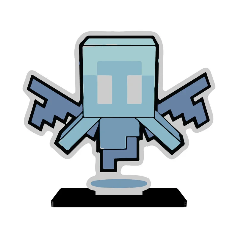 استند رومیزی تزیینی مدل ماینکرافت minecraft کد 775