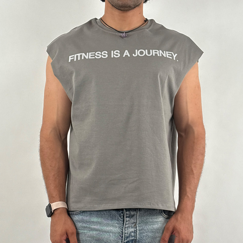 تاپ مردانه مدل باکسی FITNESS
