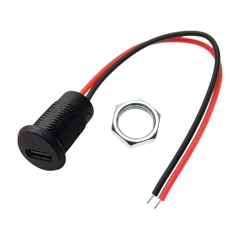 ماژول شارژ روپنلی مادگی مدل USB Type-C