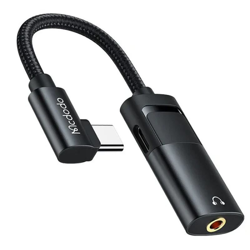 مبدل USB-C به جک 3.5 میلیمتری  USB-C مک دودو مدل CA-1880