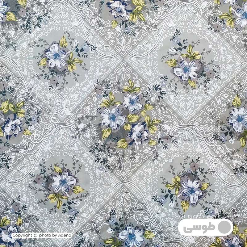 ملحفه آدنو مدل ماهور کد CH106 یک نفره سایز 90x200 سانتی متر