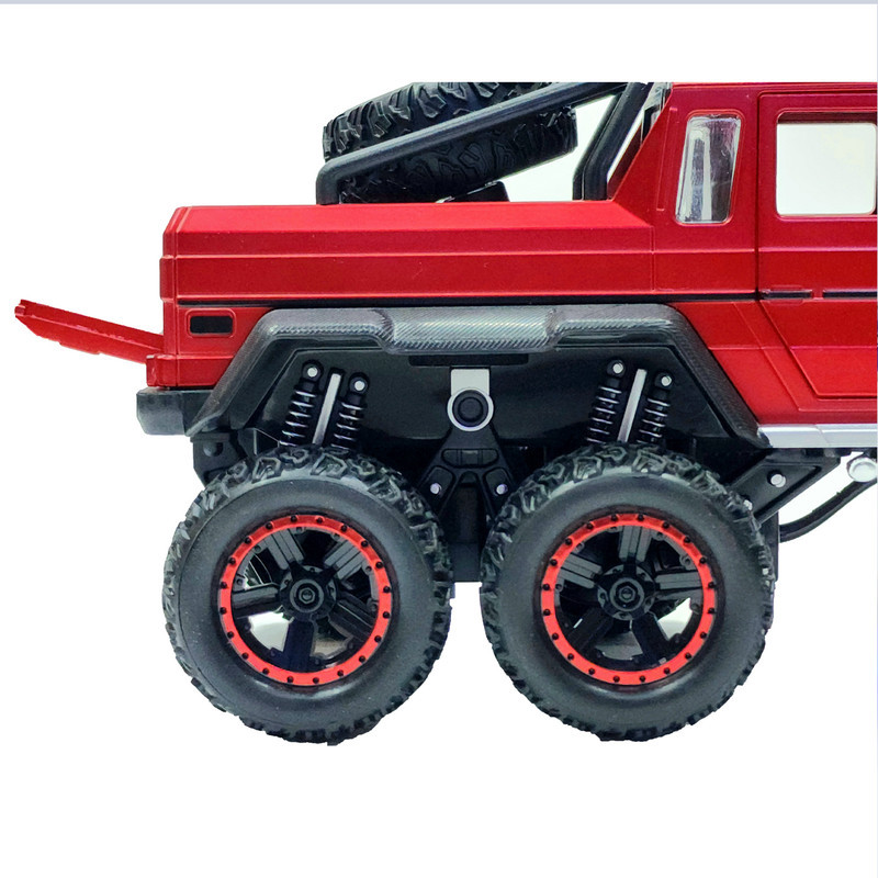 ماشین بازی ناب سل مدل فنردار فلزی بنز آفرود AMG G63 6x6