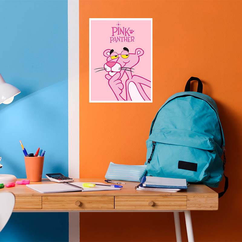 پوستر کارنيکا طرح پلنگ صورتی pink panther کد 31213 مجموعه 8 عددی