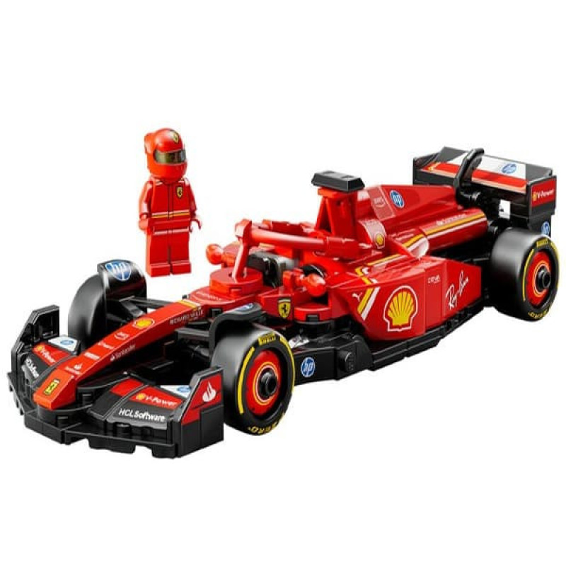 لگو  سری اسپید مدل  Ferrari SF-24 F1 Race Car کد 77242