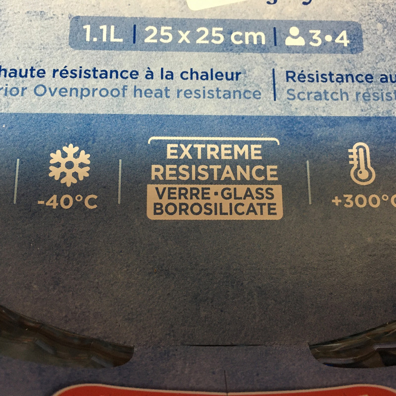 ظرف پیتزا پیرکس سری Borosilicate کد 812