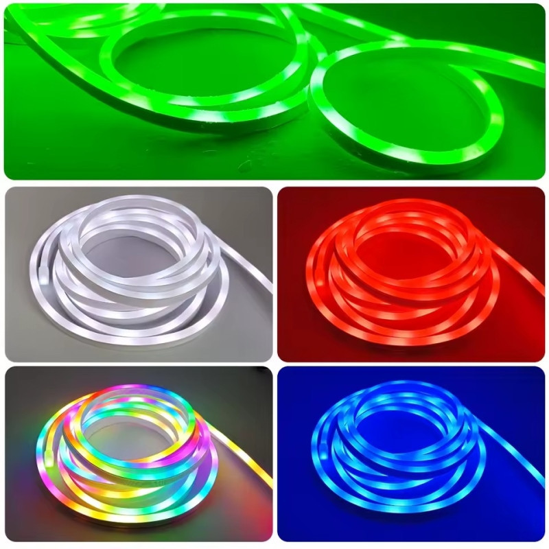 ریسه نئون فلکسی مدل IC-RGB طول 5 متر