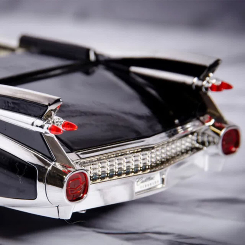 ماکت ماشین ناب سل مدل کادیلاک الدورادو کروک فلزی موزیکال چراغدار عقب کش کد Cadillac Eldorado Metal Musical Lighted Car