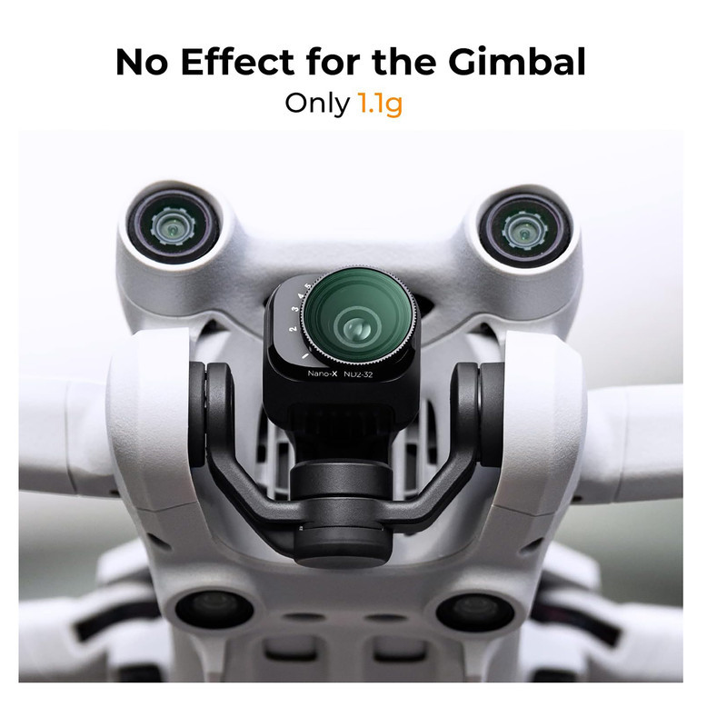 فیلتر لنز کی اند اف مدل  VARIABLE ND LENS FILTERS KIT 2 (ND2-32 + ND32-512) FOR DJI MINI 3MINI 3PRO -NANO-X