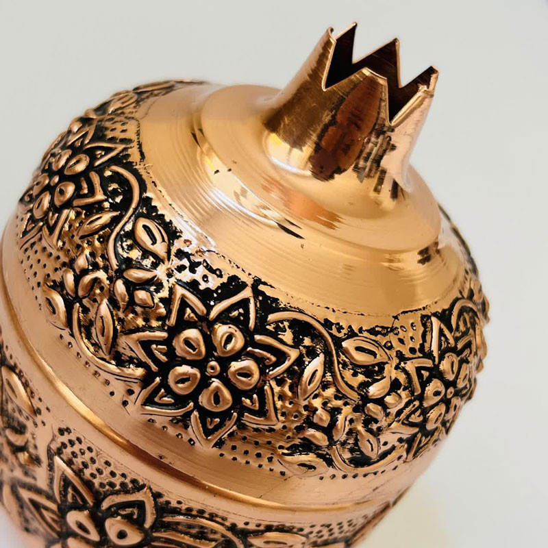 قندان مسی مدل انار کد ZH416.1