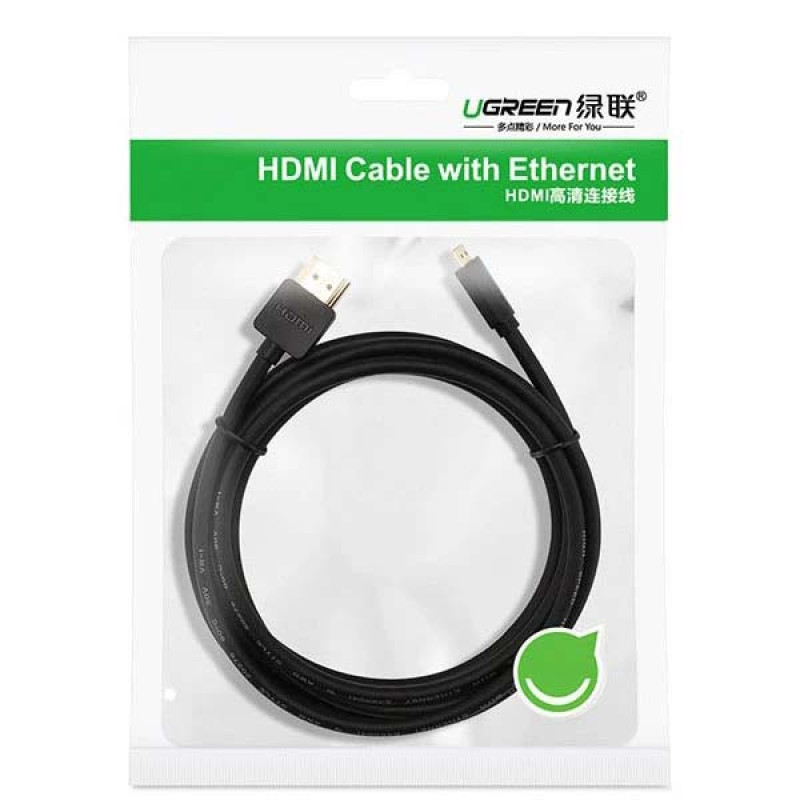 کابل تبدیل HDMI به Micro HDMI یوگرین مدل 30148-HD127 طول 1 متر