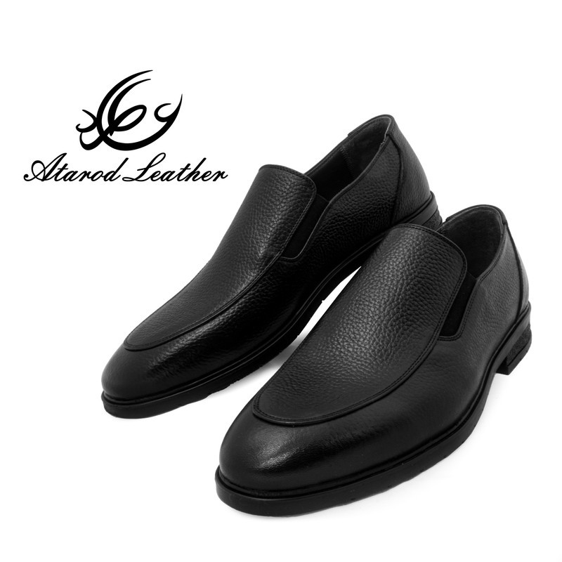کفش مردانه چرم عطارد مدل چرم طبیعی کد SH276