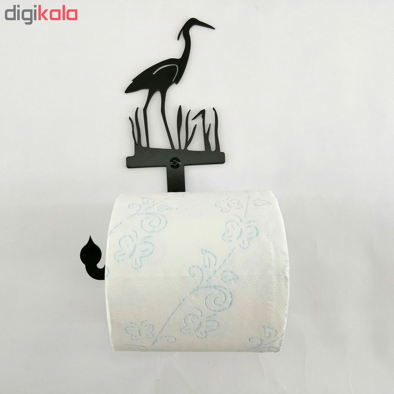پایه رول دستمال کاغذی طرح لک لک کد KMJ24