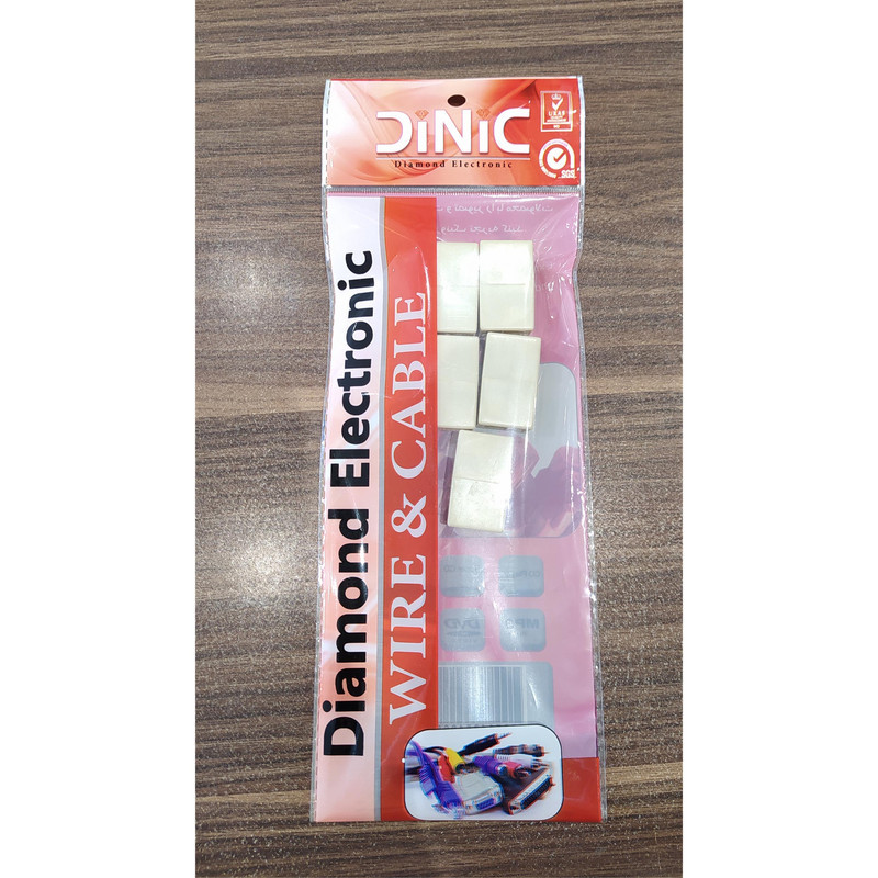 مبدل افزایش طول تلفن مدل DIN-1TO1 بسته 5 عددی