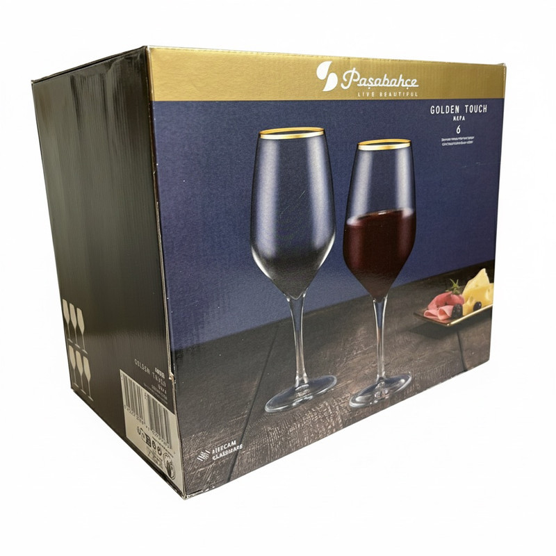 لیوان پاشاباغچه مدل ناپا گلدن تاچ NAPA GOLDEN TOUCH کد 440359 بسته ۶ عددی