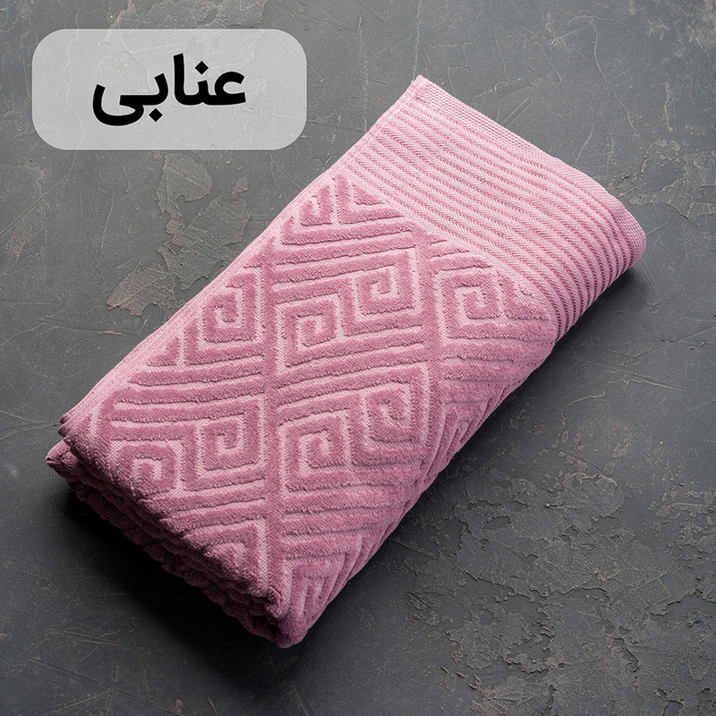 حوله حمام هیرو مدل مائستا سایز 90*150 سانتی متر