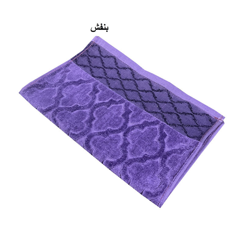 حوله دست و صورت ماندگار مدل MQ سایز 60x30 سانتی متر