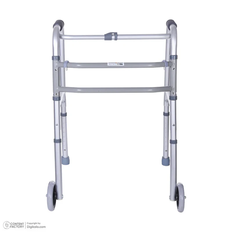 واکر چرخ‌دار با بدنه تاشو مداپ مدل CA811L-4