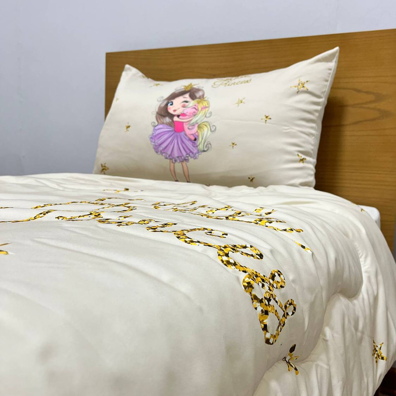 سرویس خواب مدل دخترانه کد B959 تک نفره چهار تکه