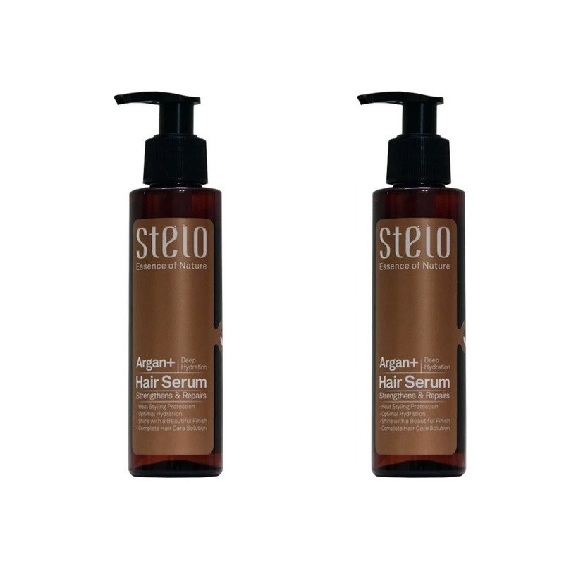 سرم مو استلو مدل آرگان حجم 75 میلی لیتر بسته 2 عددی