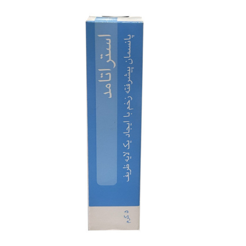 ژل محافظ و ترمیم‌کننده زخم استرات فارما استراتامد 5g با قابلیت ایجاد لایه نازک محافظ، استفاده روزانه یک بار، خشک شدن سریع و امکان استفاده زیر پوشش‌های محافظتی و کرم ضدآفتاب