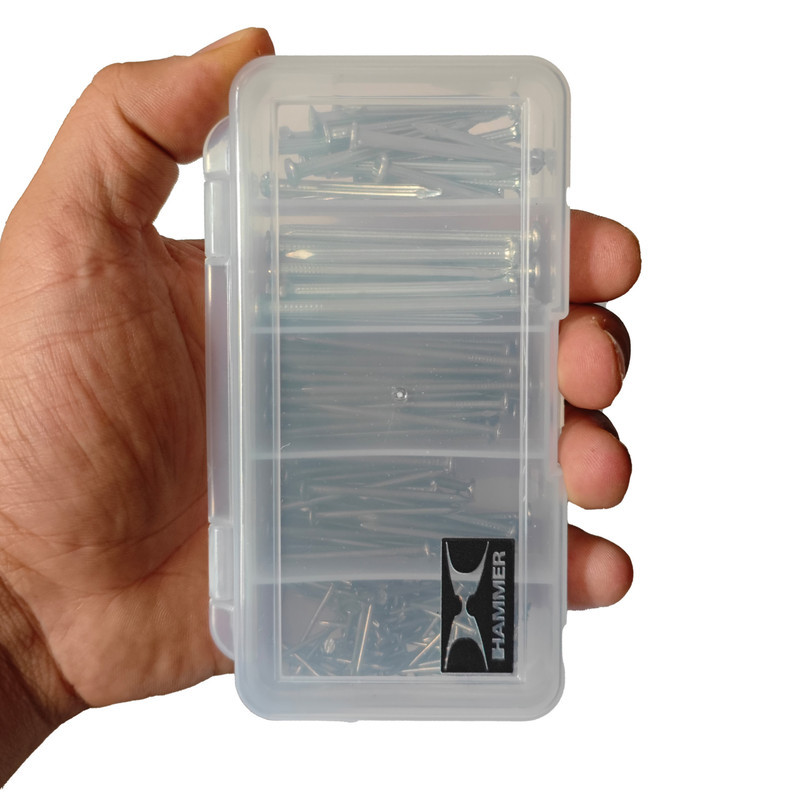 میخ هامر مدل فولادی و آهنی کد Home FIX بسته 205 عددی