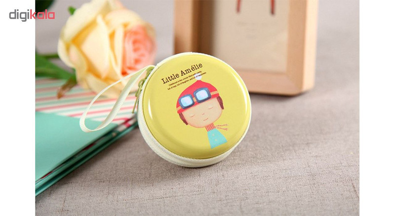 کیف هندزفری مدل LA02 طرح Little Amelie