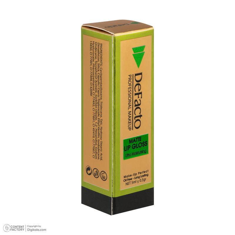 رژ لب مایع مات دیفکتو مدل professional شماره 03