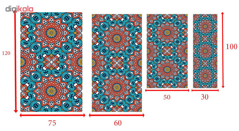 استیکر شیشه طرح سنتی کد 10