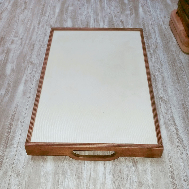 سینی دسته‌دار مدل کهکشانی سایز 31 × 43 سانتی‌متر