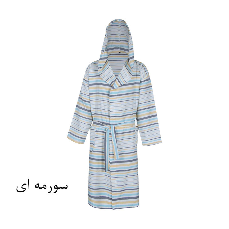 حوله پالتویی ابراهیمی یزد مدل راه راه سایز 125