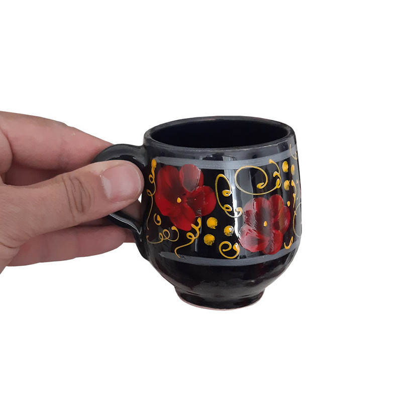 ست 7 تکه پارچ و لیوان سفالی کد GH