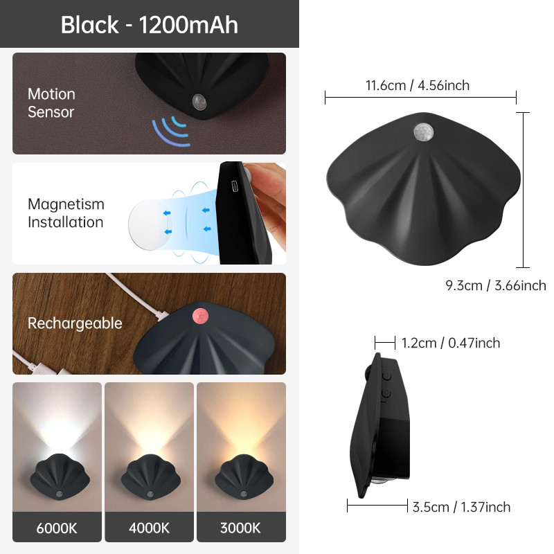 چراغ ال ای دی مدل L2601 طرح صدف