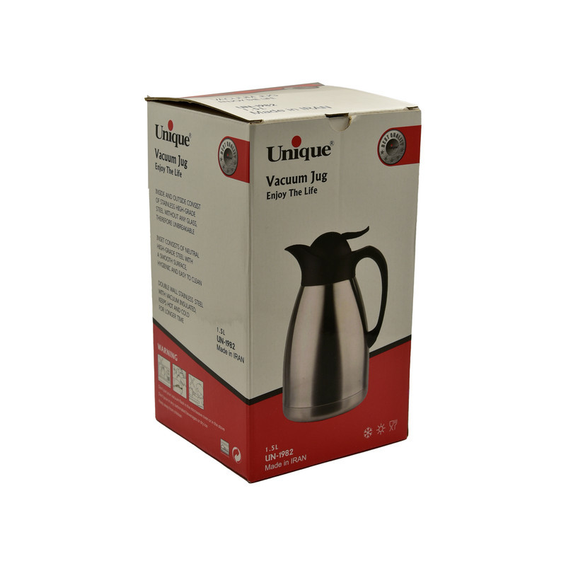 فلاسک یونیک مدل کلاغی  کد 1982 گنجایش 1.5 لیتر