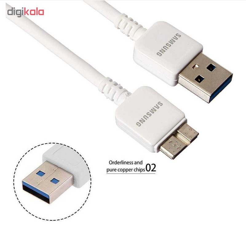 کابل تبدیل USB به Micro-B مدل Note3 طول 1 متر