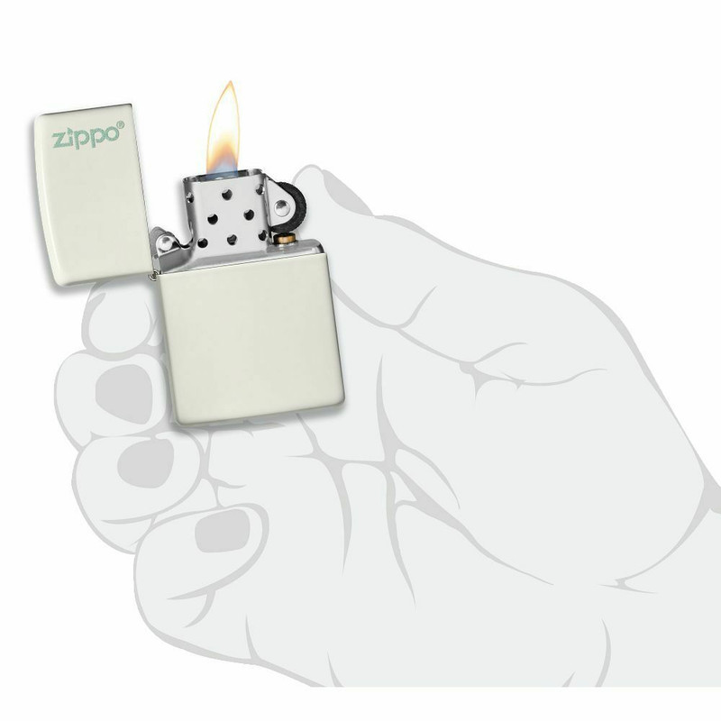 فندک زیپو مدل Glow In the dark Zippo Logo کد 49193Zl