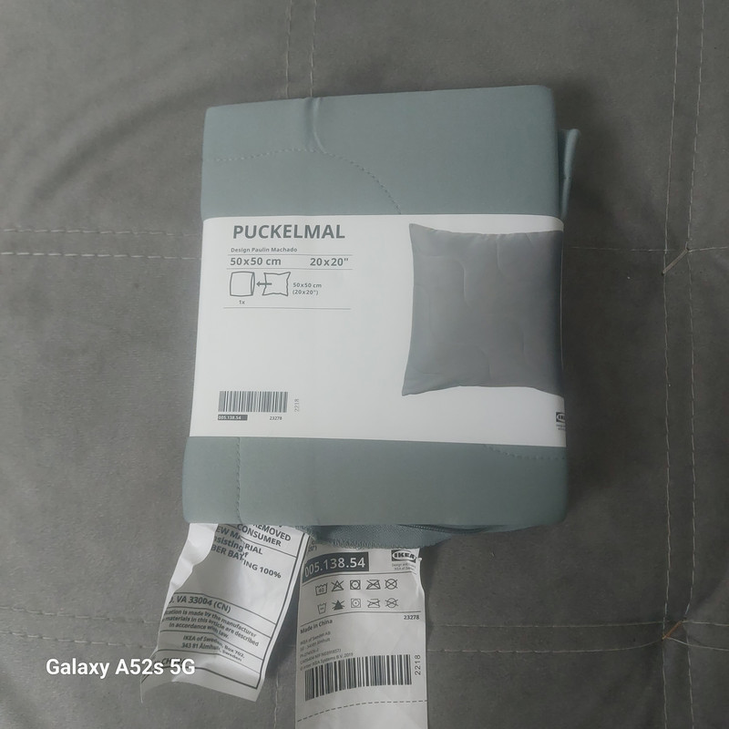 کاور کوسن ایکیا مدل PUCKELMAL سایز 50*50 سانتی متر