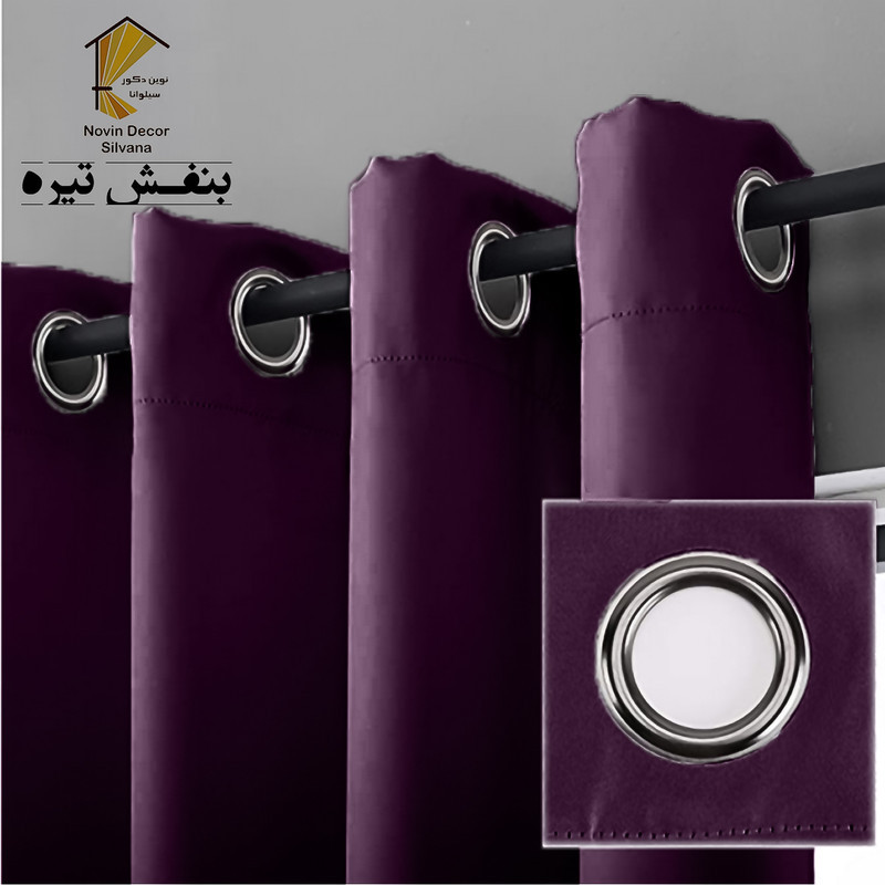 پرده نوین دکور سیلوانا مدل لاکچری 3 سایز 280 × 300 سانتی متر