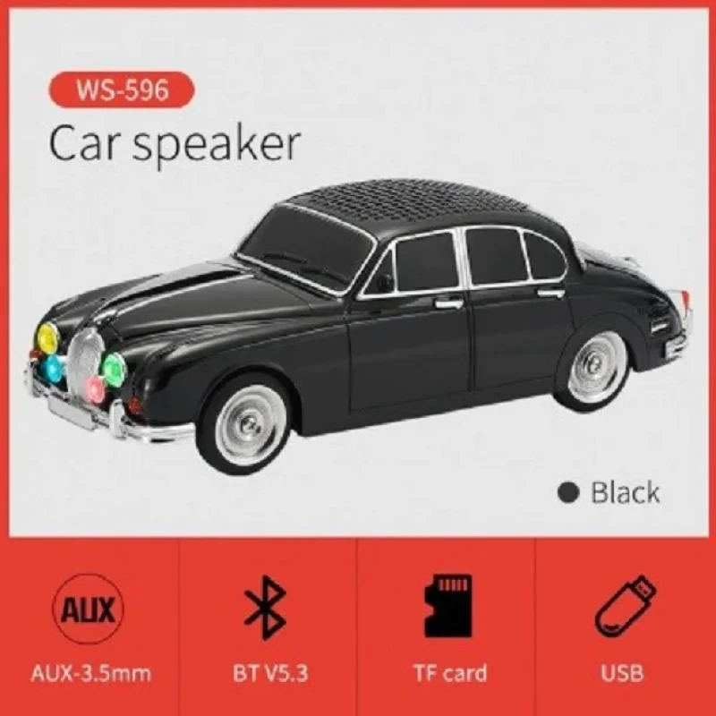 اسپیکر بلوتوثی قابل حمل وستر مدل WS-596 طرح ماشین کلاسیک