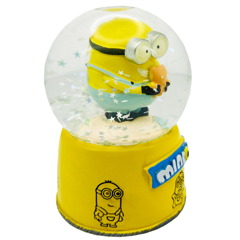 گوی چراغ‌دار مدل minions طرح مینیون و خرس عروسکی کد A6378