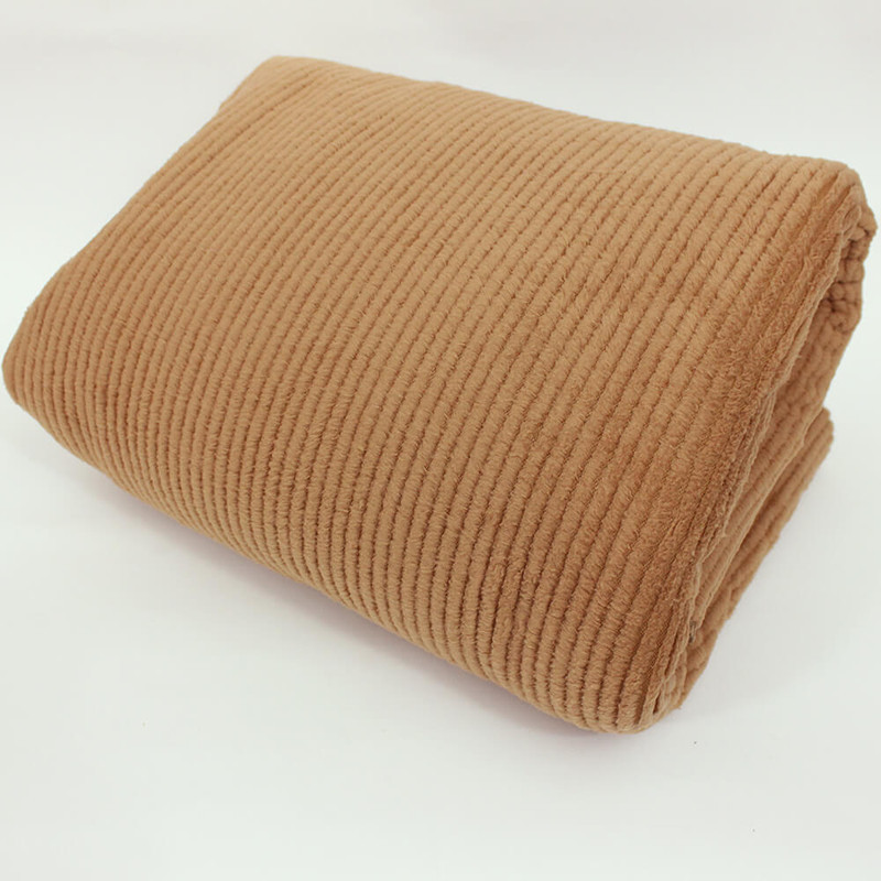 شال مبل شاران هوم مدل مخملی طرح راه راه سایز 300×170 سانتی متر