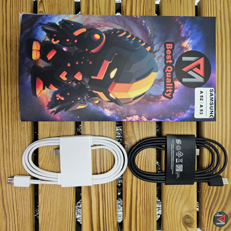 شارژر دیواری 25 وات ام پی مدل A52A53 به همراه کابل USB-C