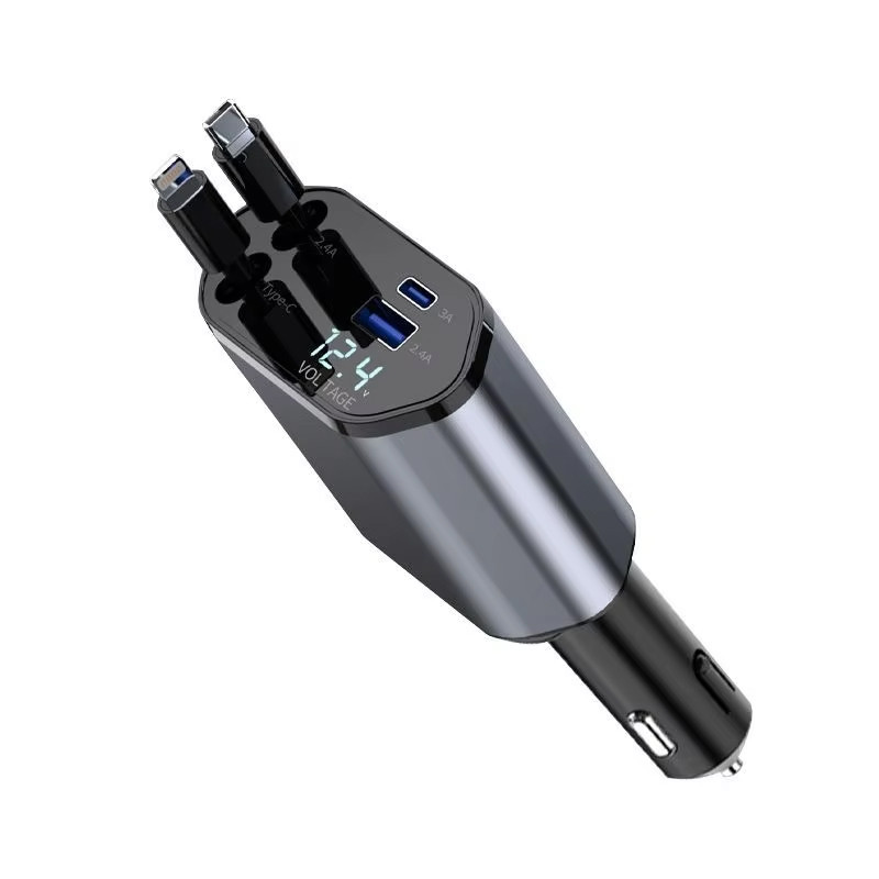 شارژر فندکی 120 وات 2 پورت توزو مدل Lonex C1