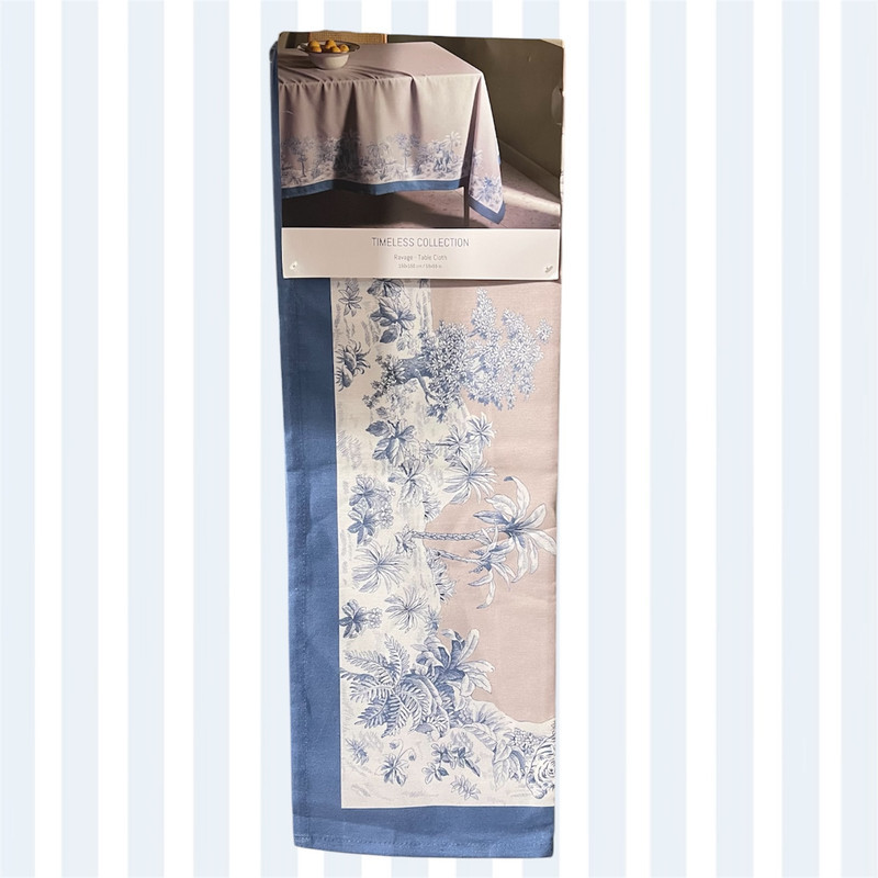 رومیزی مادام کوکو مدل Ravage سایز 150x150 سانتی‌متر